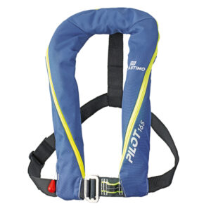 Plastimo flytväst Pilot 165N automatisk med sele, Blå